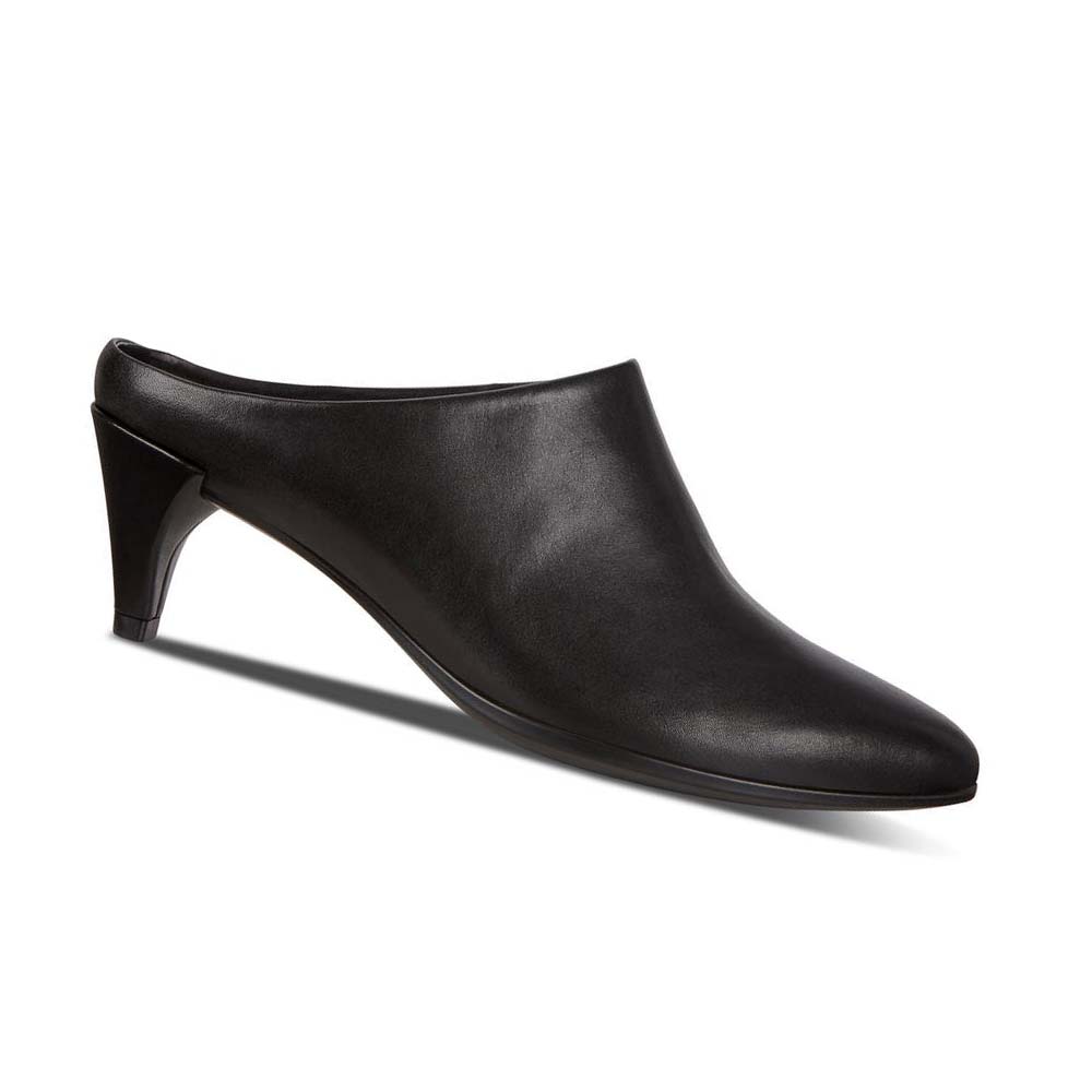 Női Ecco Shape 45 Pointy Sleek Mules Ruha Cipő Fekete | HU 112TCE